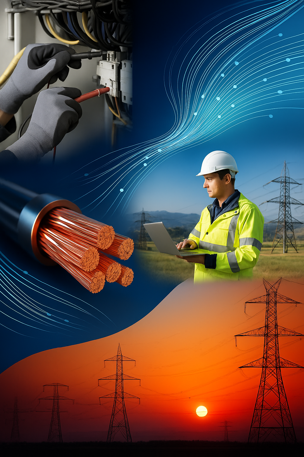 Infraestructura eléctrica y cables